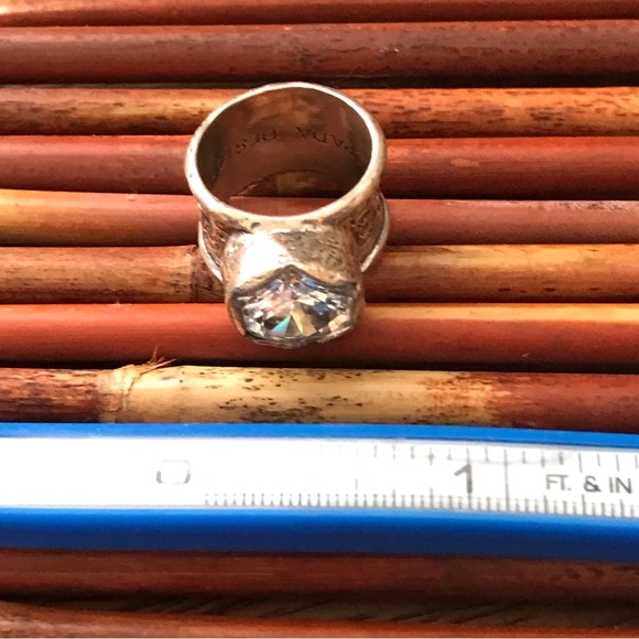 Silpada Sterling Silver Solitaire Cubic Zirconia Ring Size 6 - Picture 6 of 9